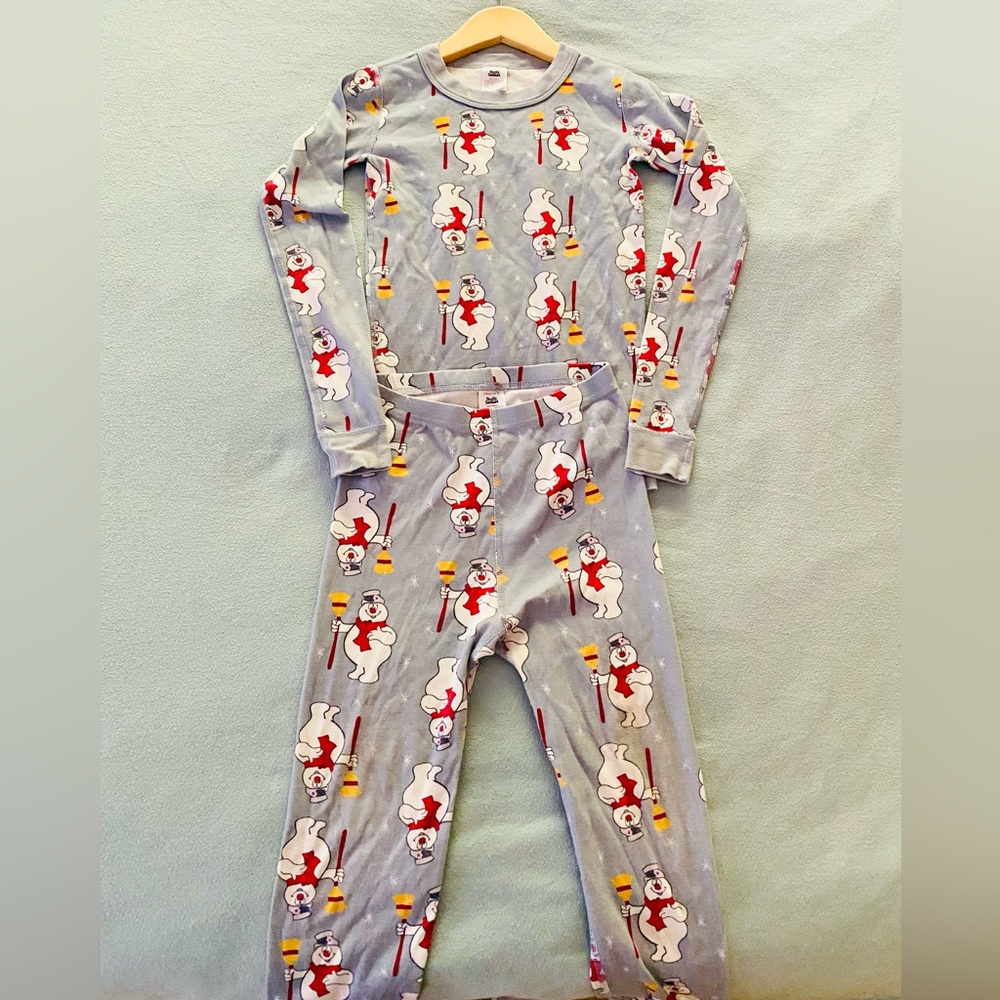 NWOT Hanna Andersson Kids Pajama Set - Frosty the Snowman Print